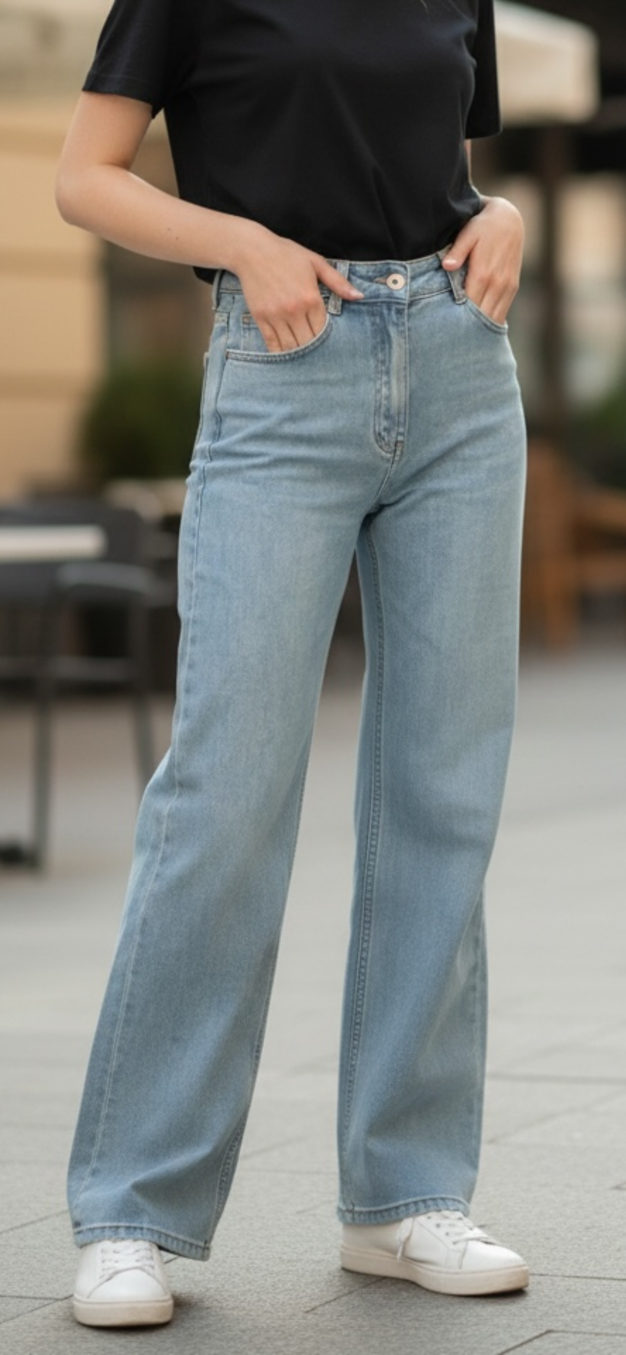 Jean coupe wide leg