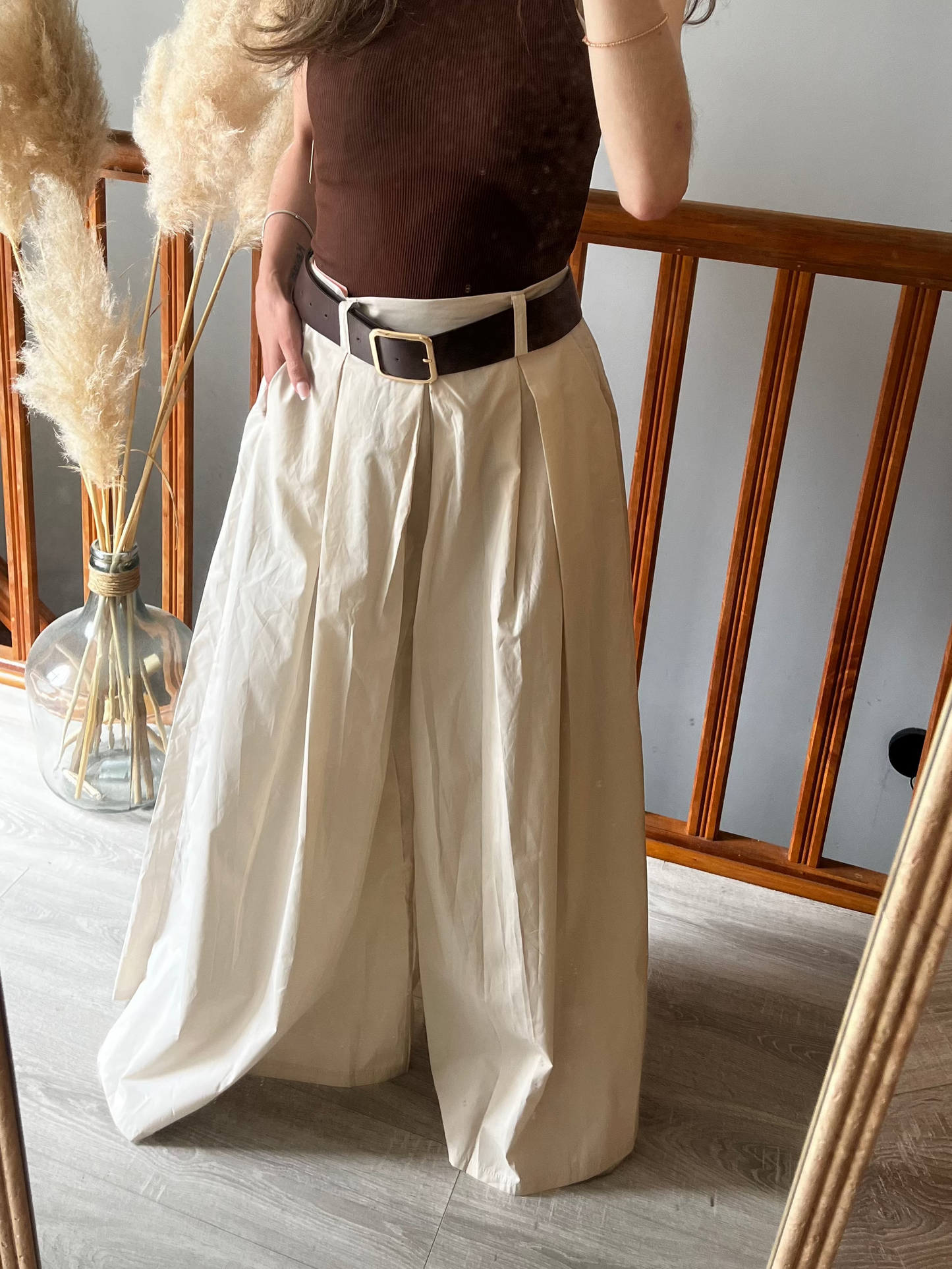 Pantalon large
