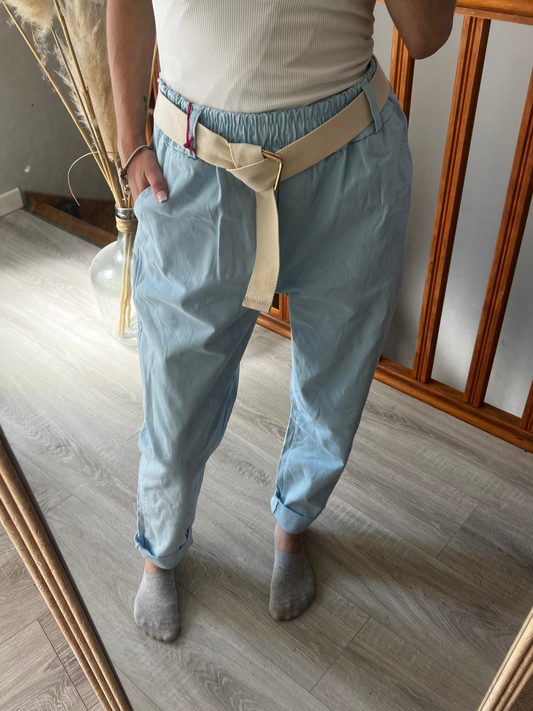 Pantalon paperbag